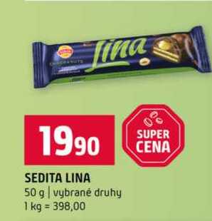 SEDITA LINA 50 g vybrané druhy 