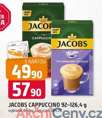 JACOBS CAPPUCCINO 92-126,4 g