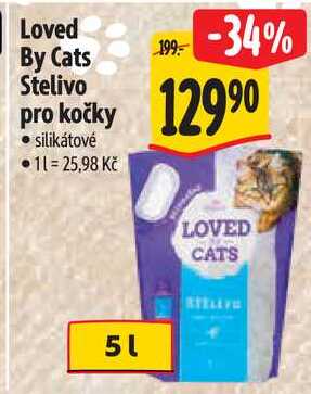 Loved By Cats Stelivo pro kočky, 5 l