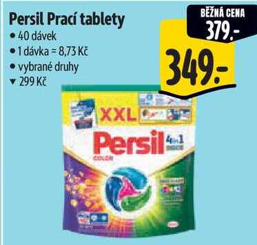 Persil Prací tablety, 40 dávek