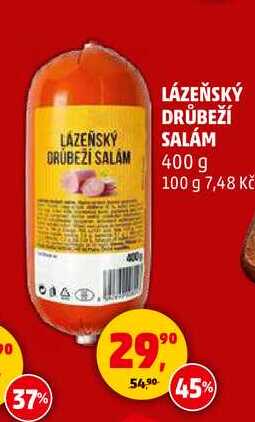 LÁZEŇSKÝ DRŮBEŽÍ SALÁM, 400 g 