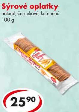 Sýrové oplatky, 100 g