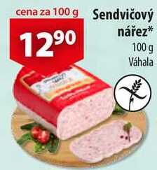Sendvičový nářez, 100 g  