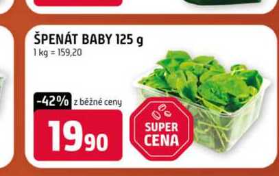 ŠPENÁT BABY 125 g