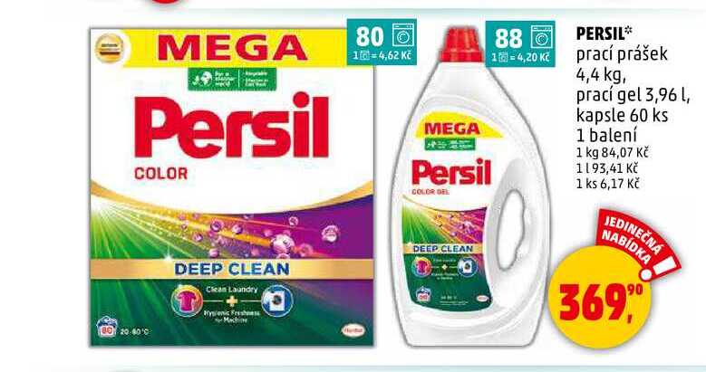 PERSIL prací prášek, 4,4 kg