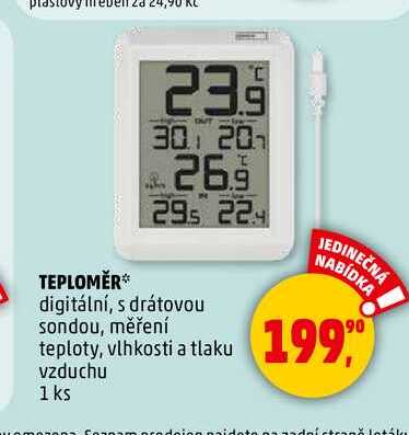 TEPLOMĚR, 1 ks 