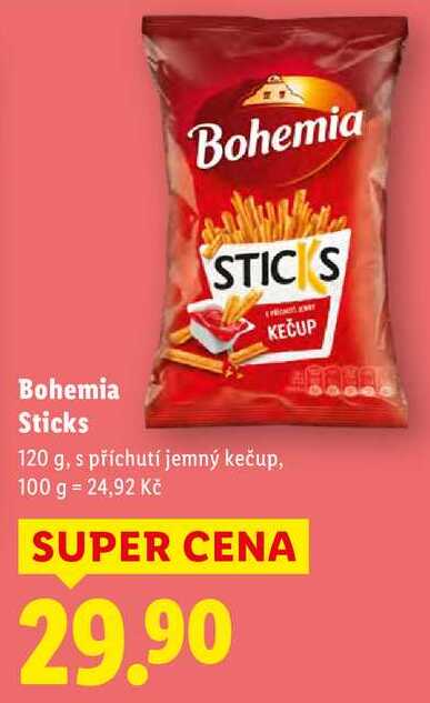 Bohemia Sticks, 120 g