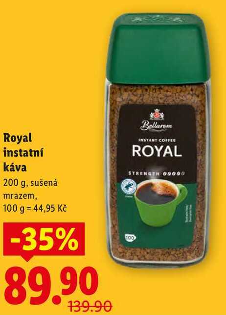 Royal instatní káva, 200 g