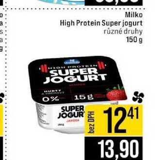 Milko High Protein Super jogurt různé druhy 150 g