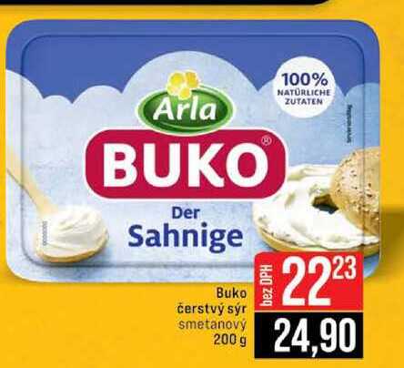 Buko čerstvý sýr smetanový 200 g