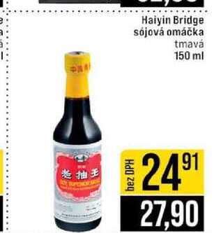 Haiyin Bridge sójová omáčka tmavá 150 ml
