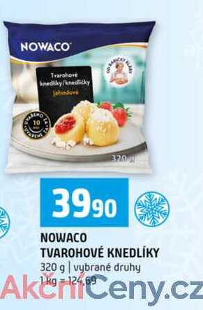 NOWACO TVAROHOVÉ KNEDLÍKY 320 g vybrané druhy