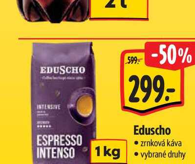   Eduscho zrnková káva  1 kg