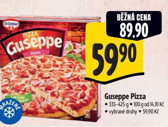 Guseppe Pizza 335-425 g