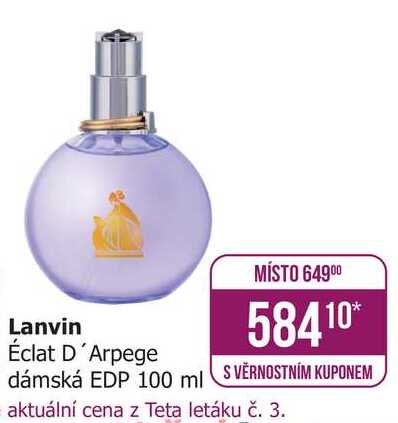 Lanvin Éclat D'Arpege dámská EDP 100 ml 