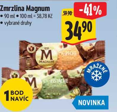Zmrzlina Magnum  90 ml