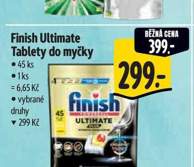 Finish Ultimate Tablety do myčky 45 ks