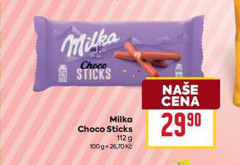 Milka Choco Sticks 112 g 