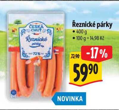 Řeznické párky, 400 g 