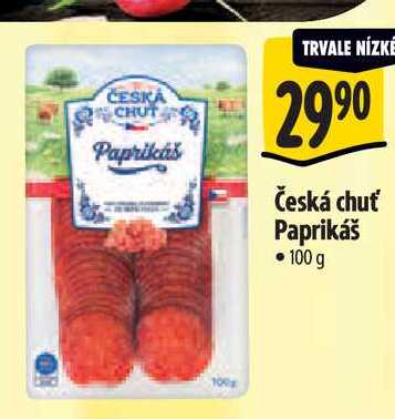 Česká chuť Paprikáš, 100 g