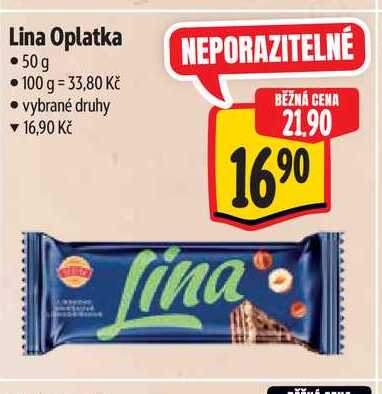 Lina Oplatka, 50 g