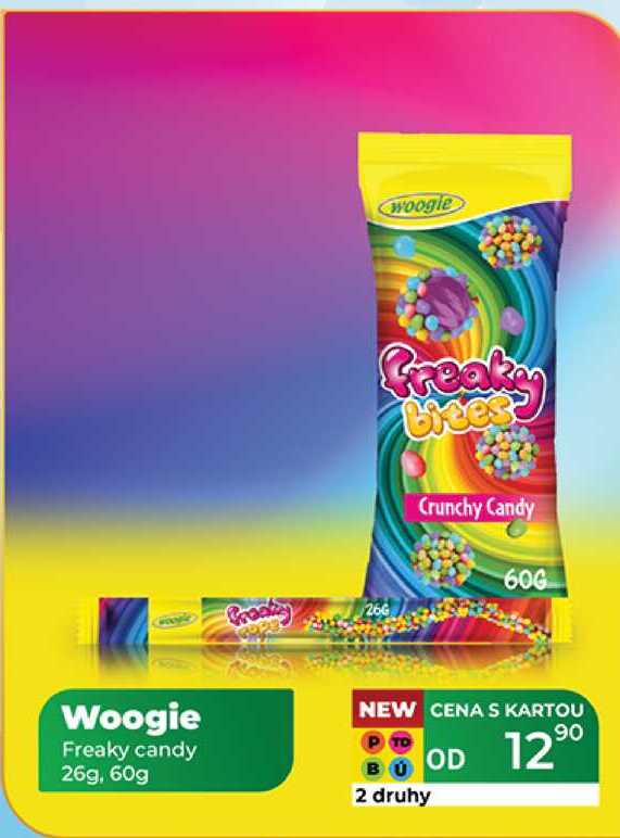 Woogie Freaky candy 26g, 60g  