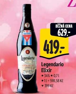 Legendario Elixir, 0,7 l