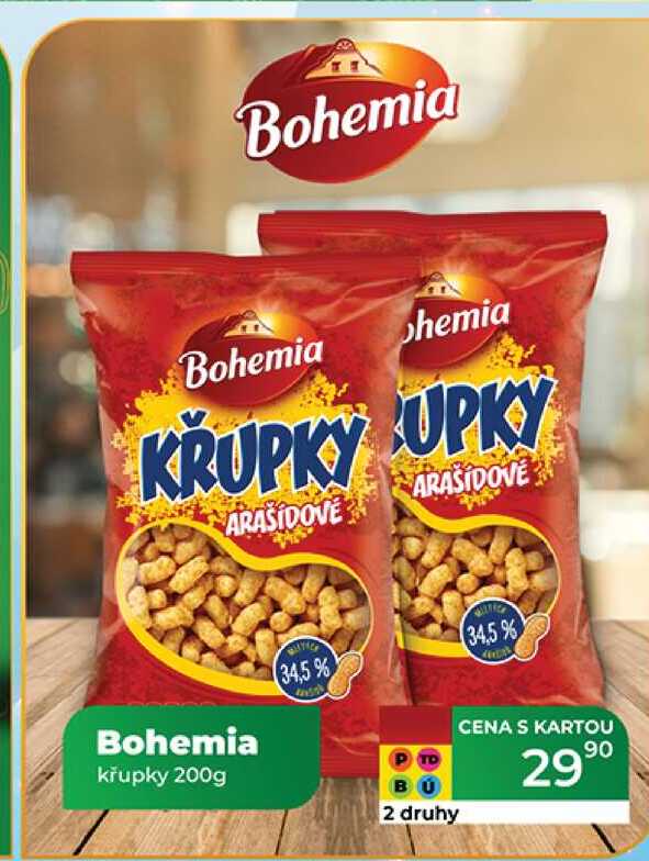 Bohemia křupky 200g 