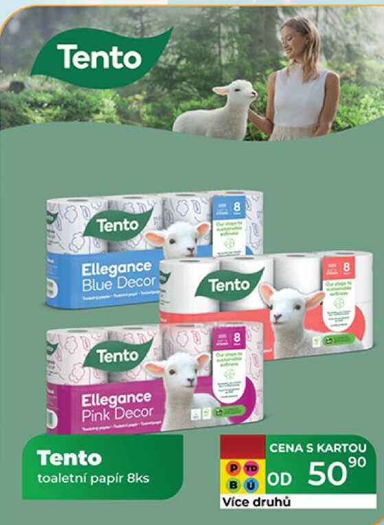 Tento toaletní papír 8ks