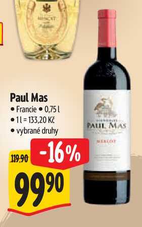 Paul Mas, 0,75 l