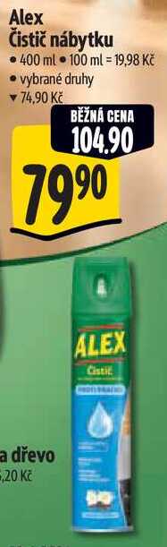 Alex Čistič nábytku, 400 ml