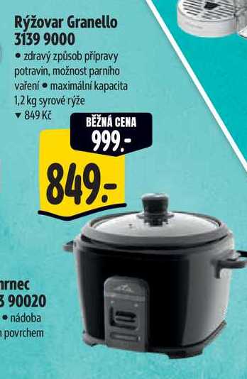 Rýžovar Granello 3139 9000 