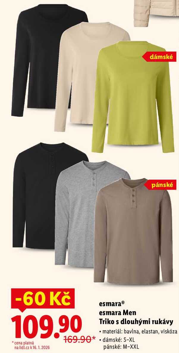 esmara esmara Men Triko s dlouhými rukávy 