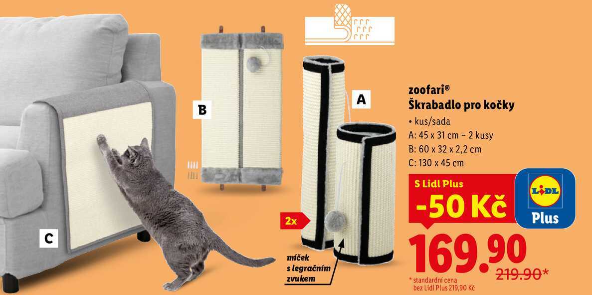 zoofari Škrabadlo pro kočky 