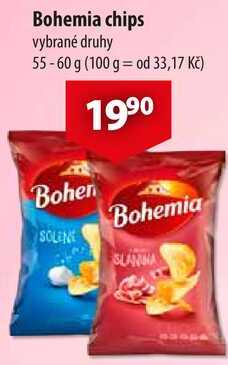 Bohemia chips, 55-60 g 