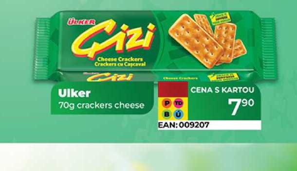 Ulker 70g crackers cheese