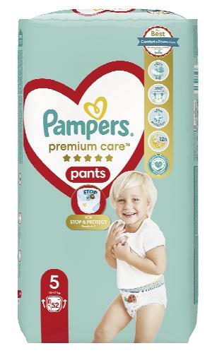 Pampers Premium Care Pants, 52 KS
