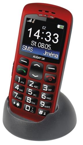 Mobilní seniorský telefon A670R, 1 KS