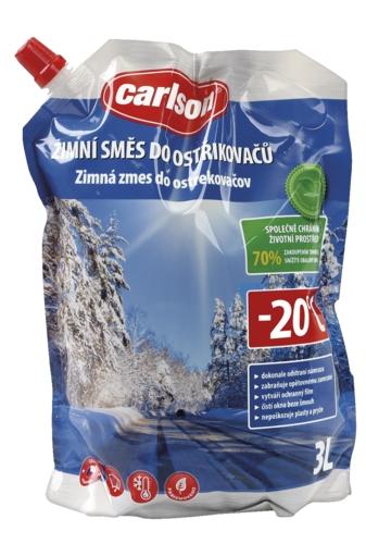 Zimní směs do ostřikovačů Carlson -20 °C, 3 l