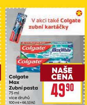 Colgate Max Zubní pasta 75 ml