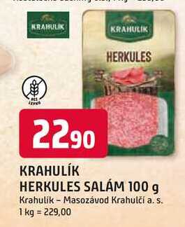 KRAHULÍK HERKULES SALÁM 100 g 