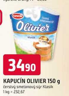 KAPUCÍN OLIVIER 150 g