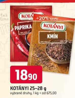 KOTÁNYI 25-28 g