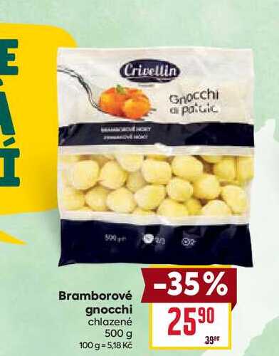 Bramborové gnocchi chlazené 500 g