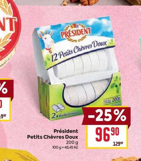 Président Petits Chèvres Doux 200 g