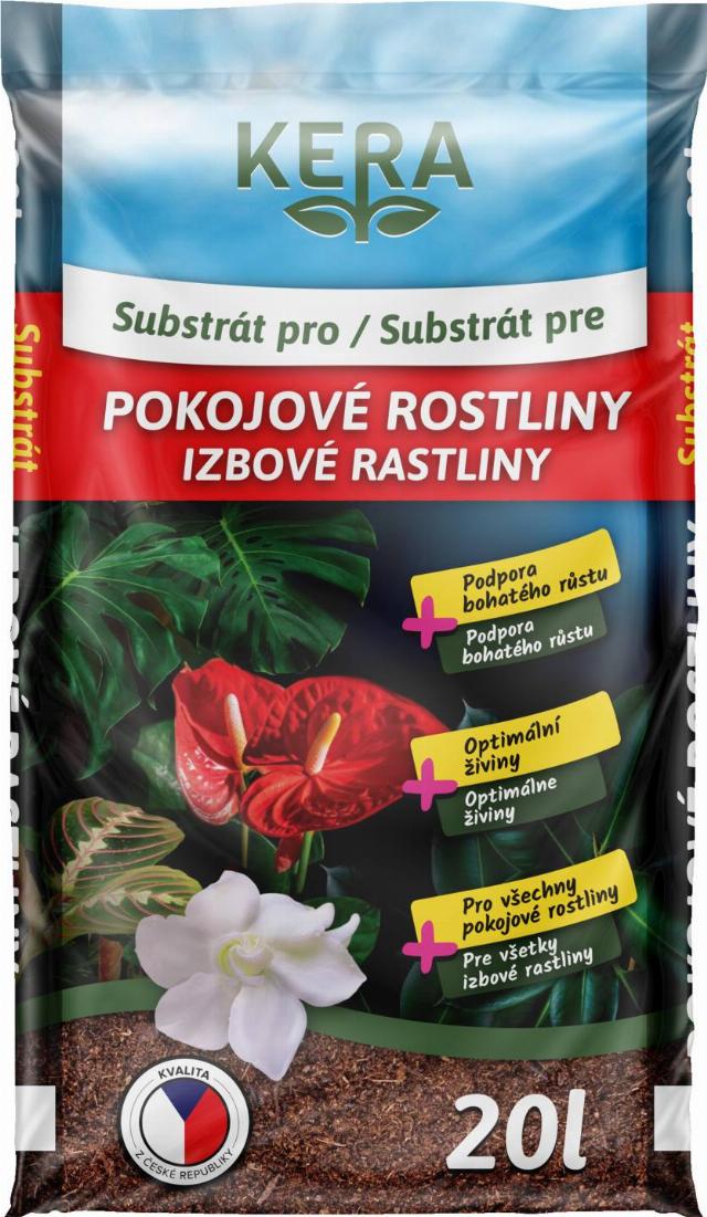 KERA Substrát pro pokojové rostl. objem: 20 l