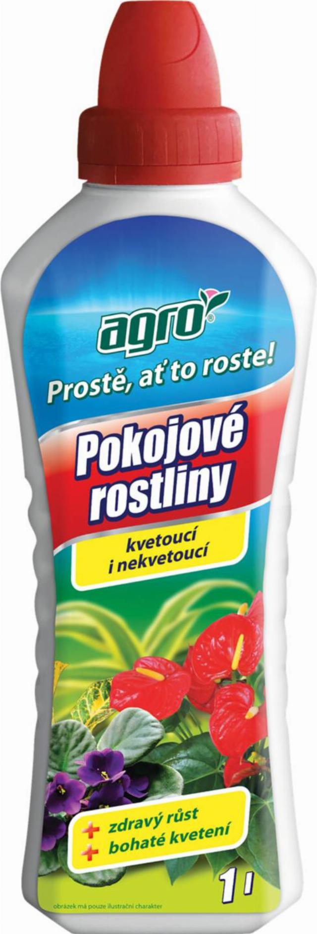 AGRO Kapalné hnojivo pro pokojové rostliny, 1l