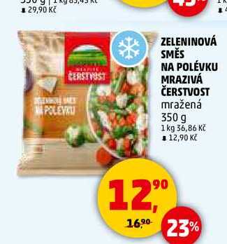 ZELENINOVÁ SMĚS NA POLÉVKU MRAZIVÁ ČERSTVOST, 350 g