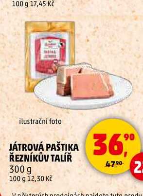 JÁTROVÁ PAŠTIKA ŘEZNÍKŮV TALÍŘ, 300 g