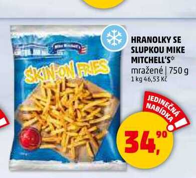 HRANOLKY SE SLUPKOU MIKE MITCHELL'S, 750 g
